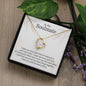 To My Soulmate | I Love You Until The End Of Time - Forever Love Necklace